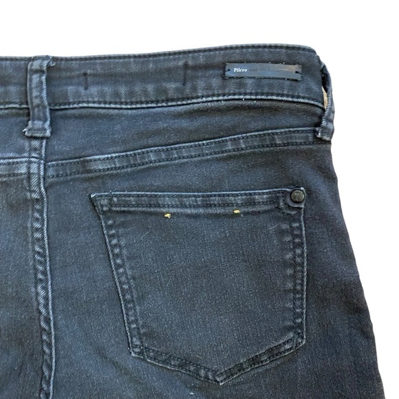 Anthropologie Pilcro & The Letterpress Black Denim Shorts 6” Inseam Women’s 26 - Picture 8 of 13